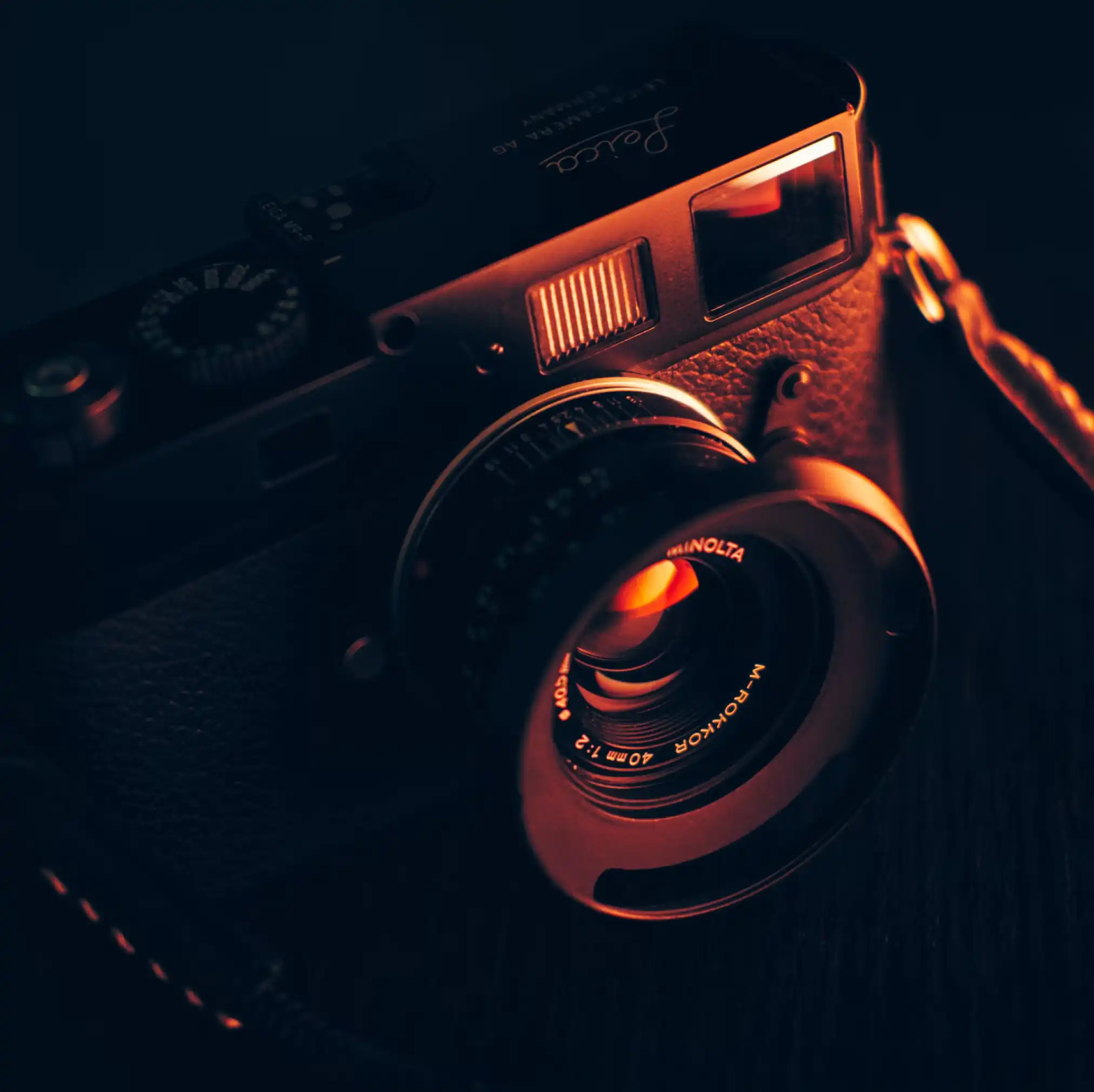 Photo d'un appareil photo Leica M9P